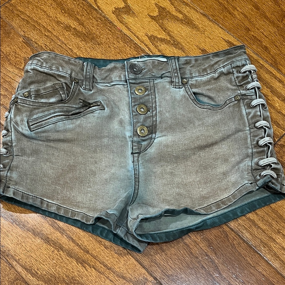 Free People Brown Shorts